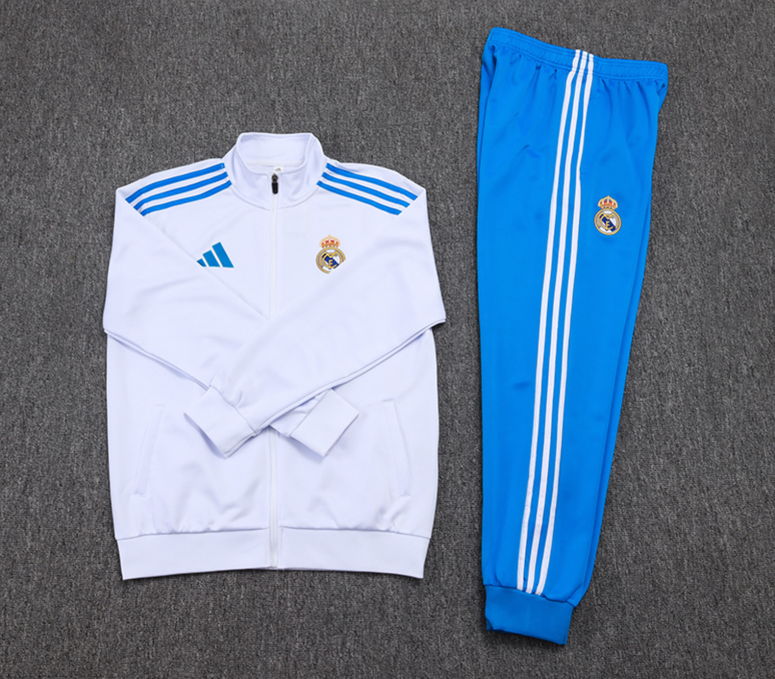 Tuta Bianca e Blu Real Madrid 2025/2026