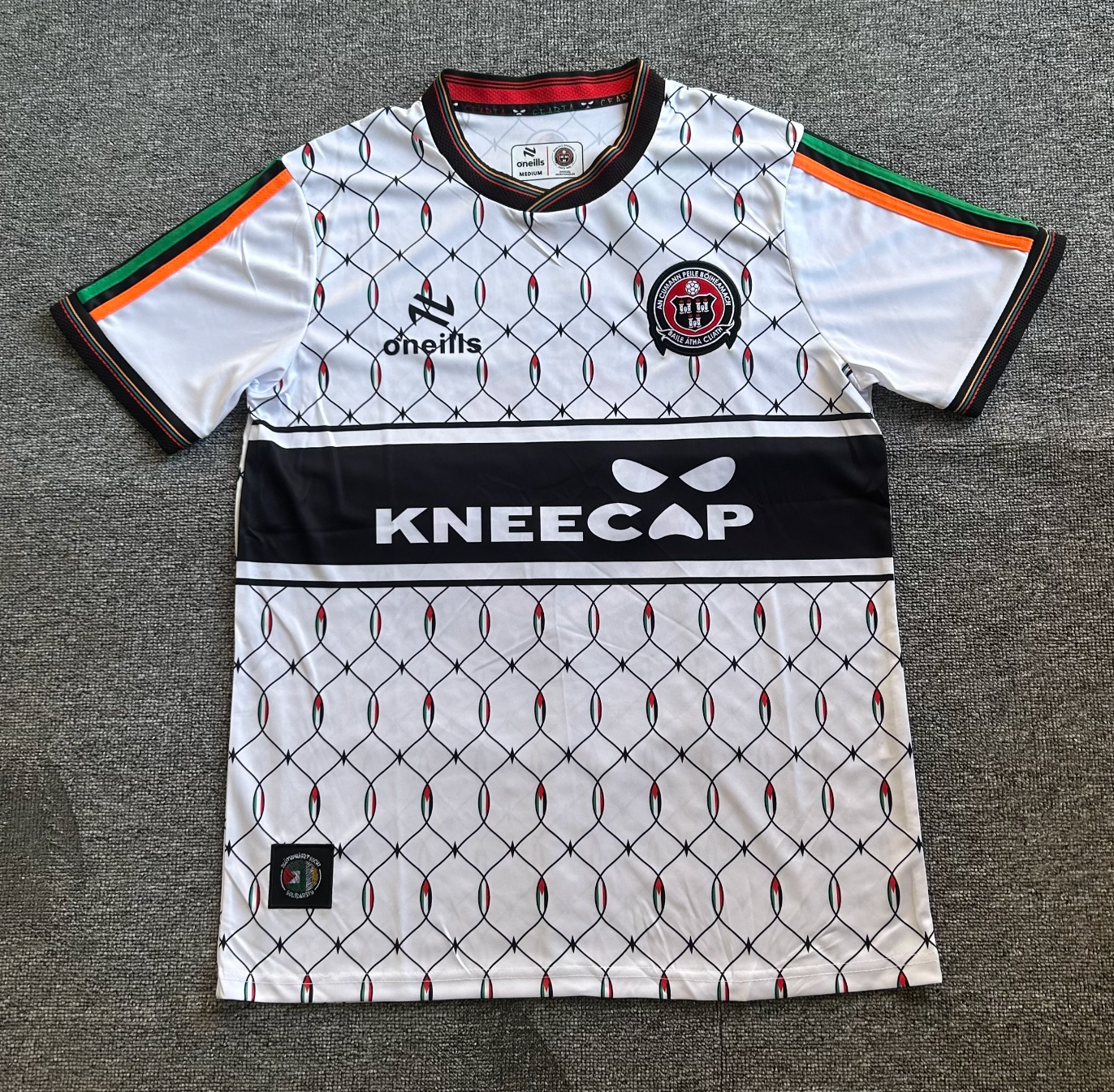 Bohemian FC x Kneecap 2026 Auswärtstrikot – Palästina Unterstützungsedition