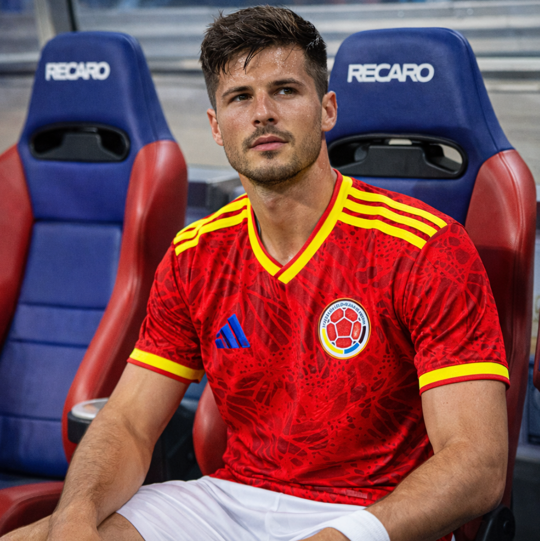 Kolumbien 2026 Weltmeisterschaft Rotes Trikot