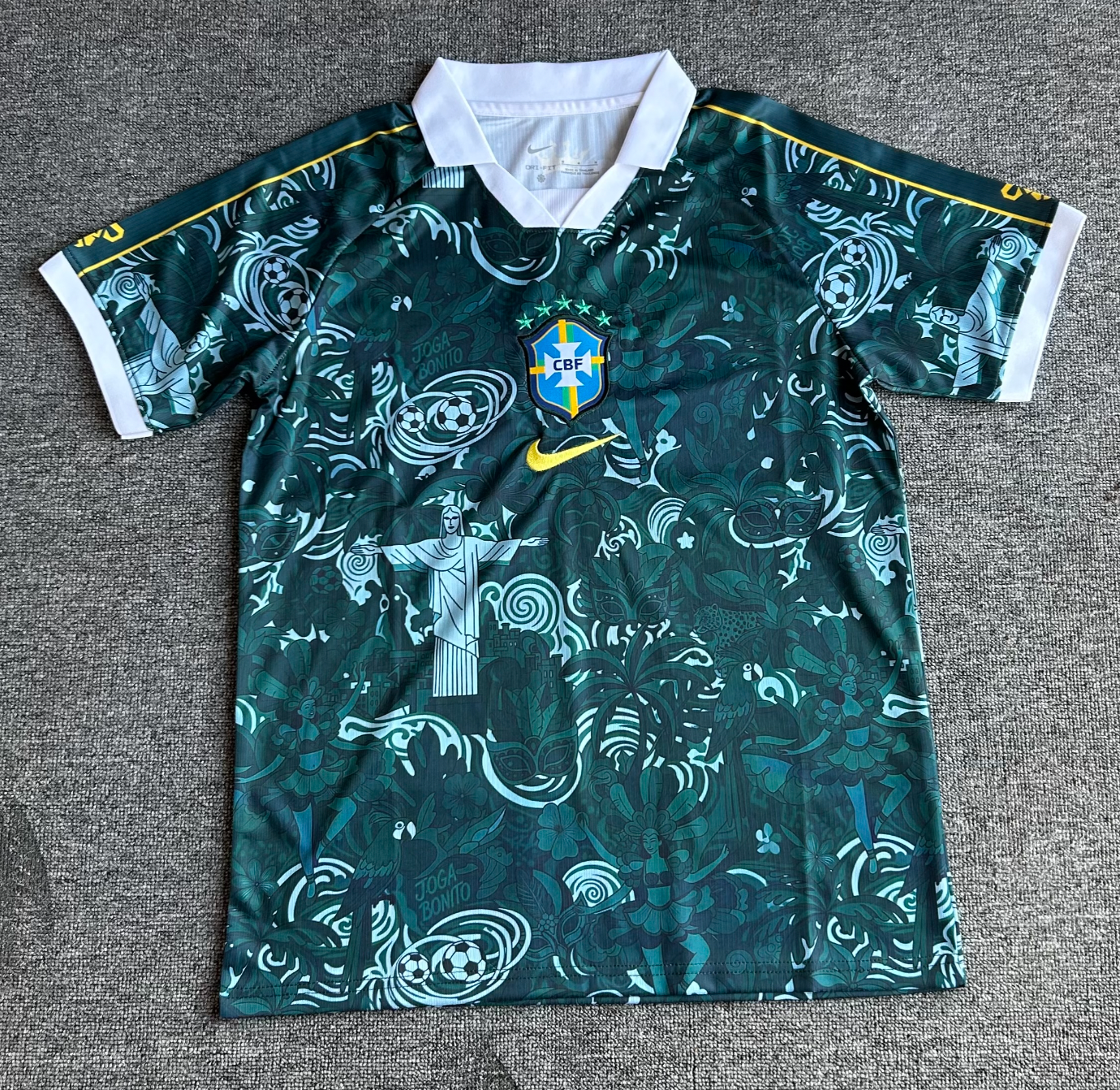 Maillot Jungle Joga Bonito Brésil 2026 Édition limitée