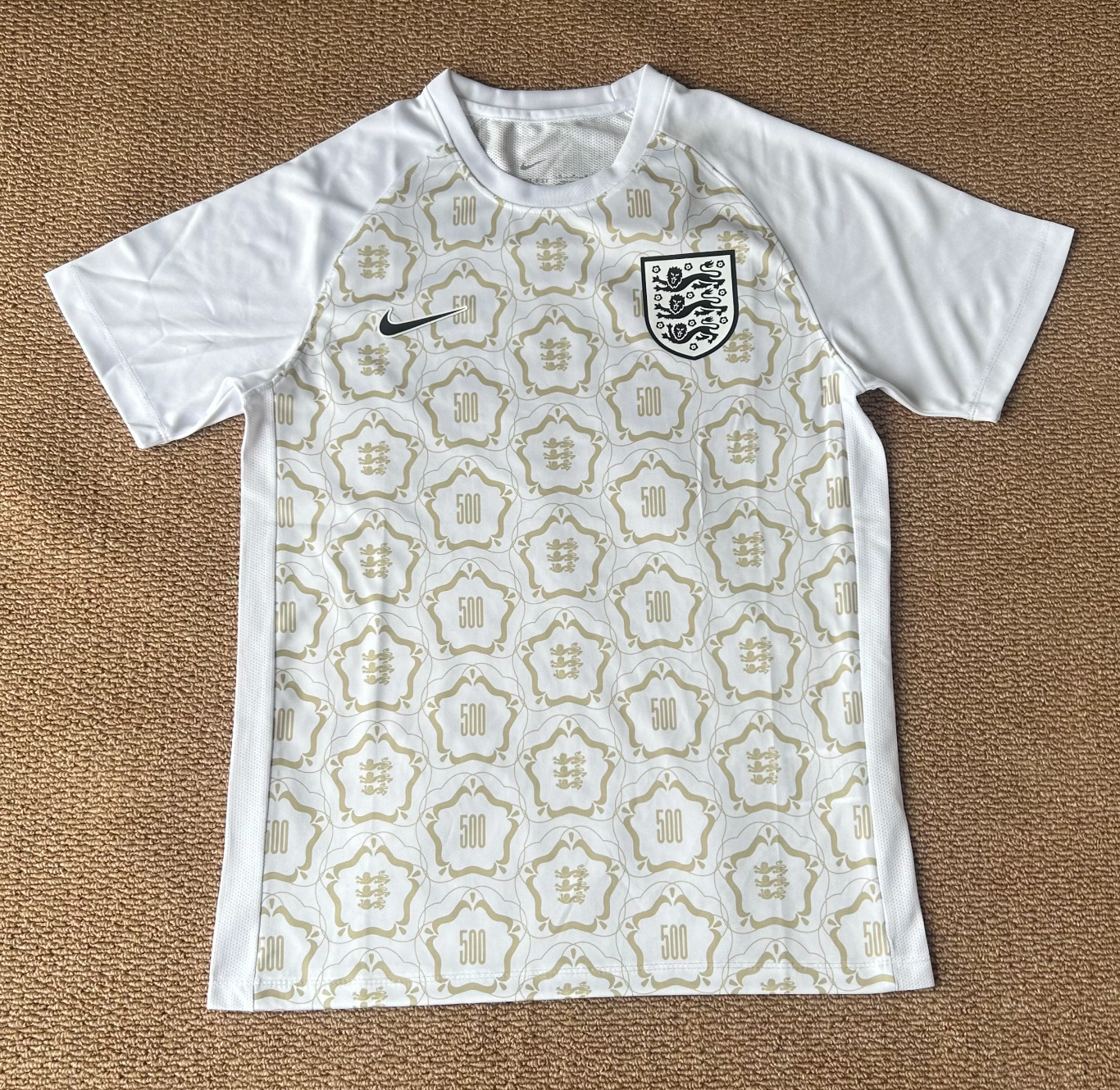 Maglia pre-partita bianca Inghilterra 2026/2027