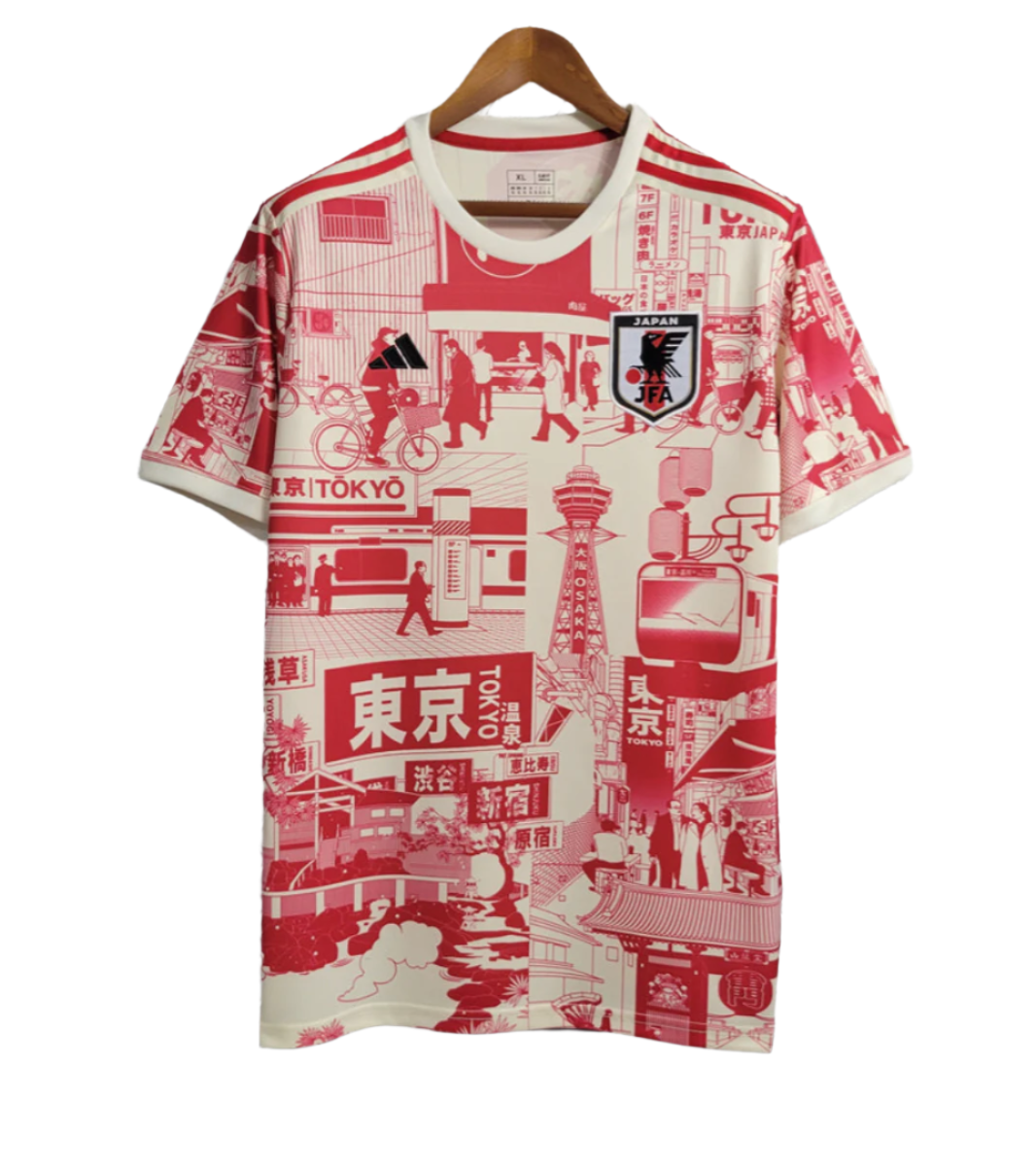 Japan Tokio Rotes Limitierte Edition Trikot