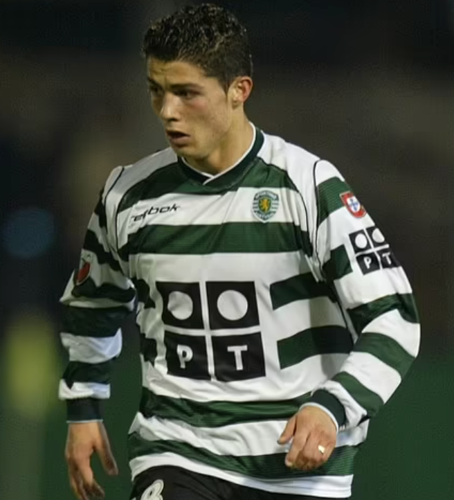 Maillot manches longues Sporting Lisbonne 2001/2003
