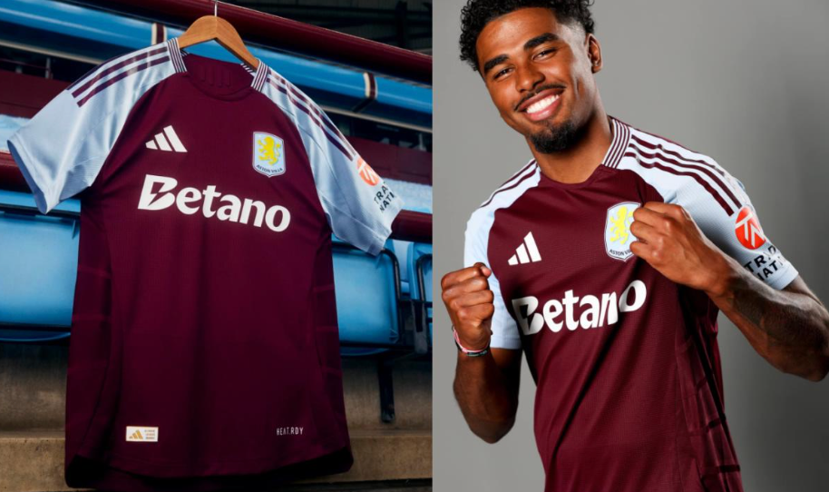 Divisa casalinga Aston Villa 2024/2025