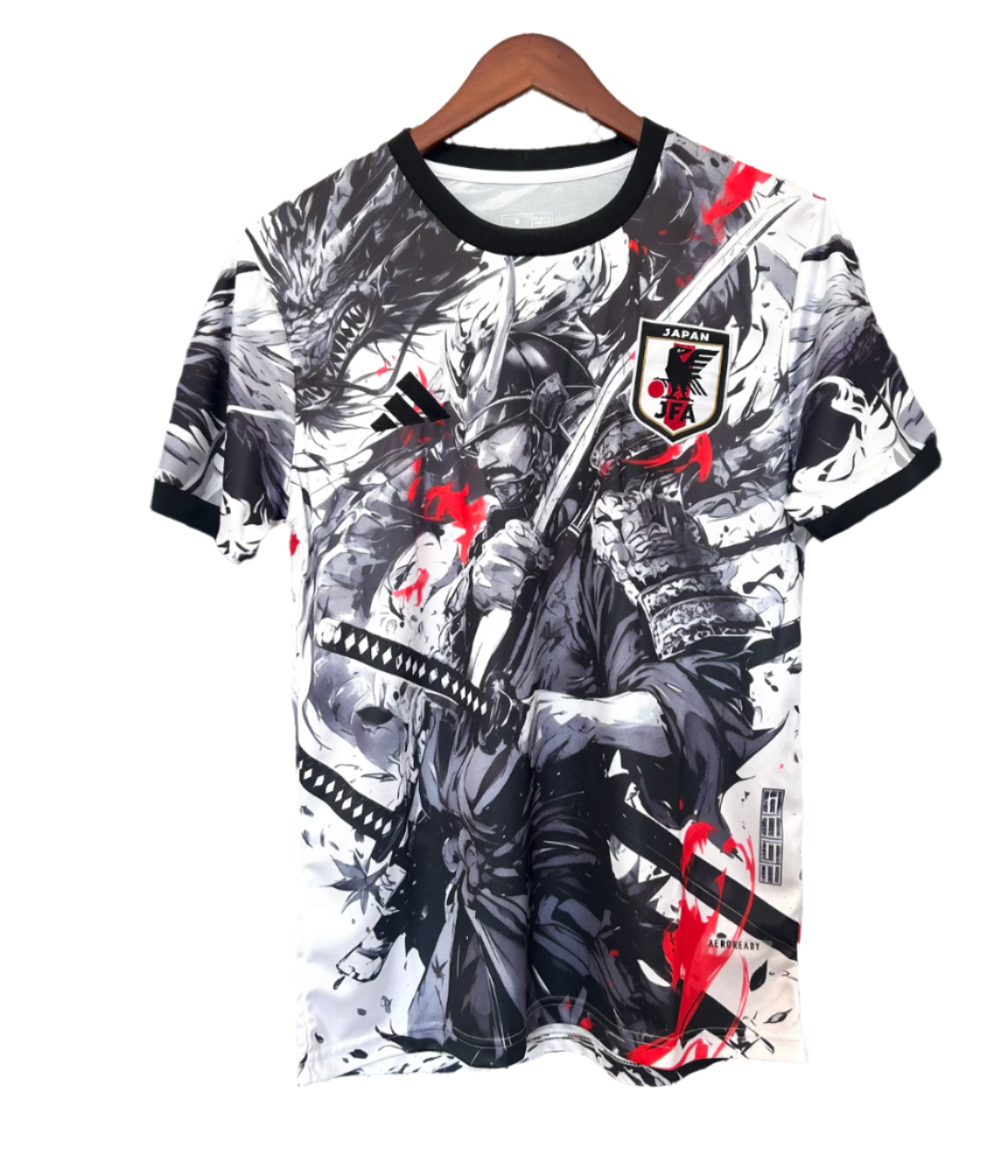 Maglia Speciale Giappone Guerriero Samurai con Spada