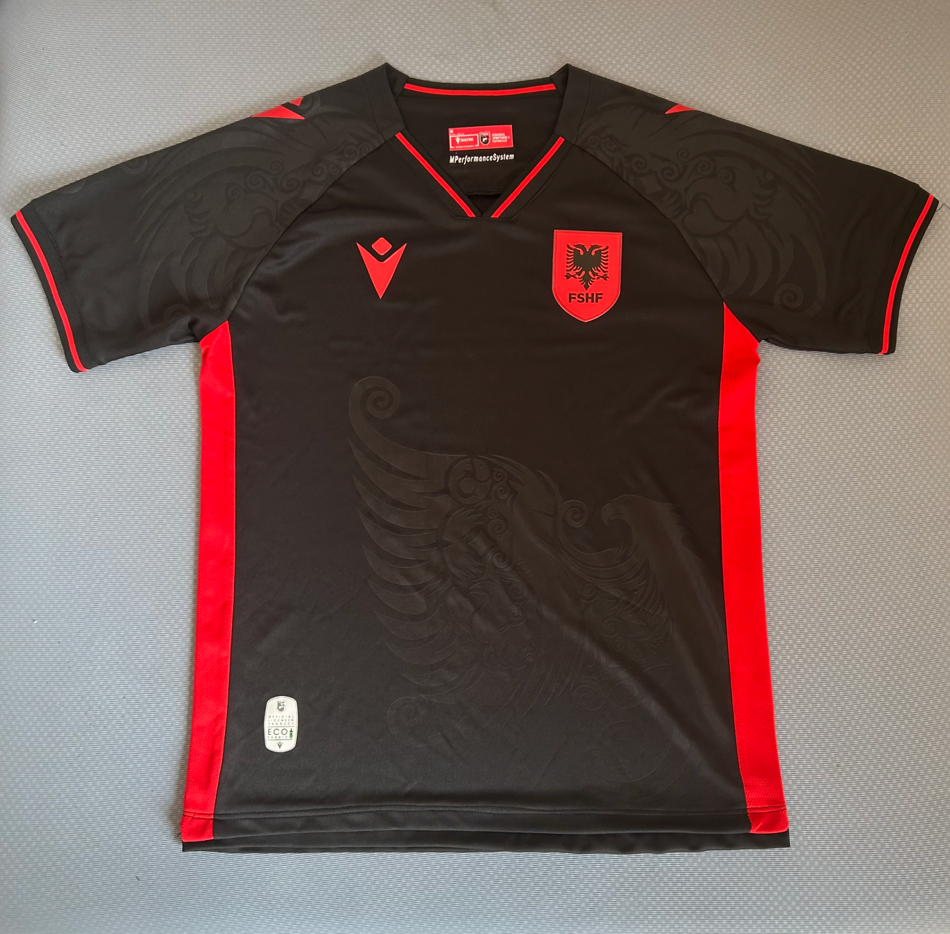 Maglia trasferta Albania 2025/2026 (Nera)