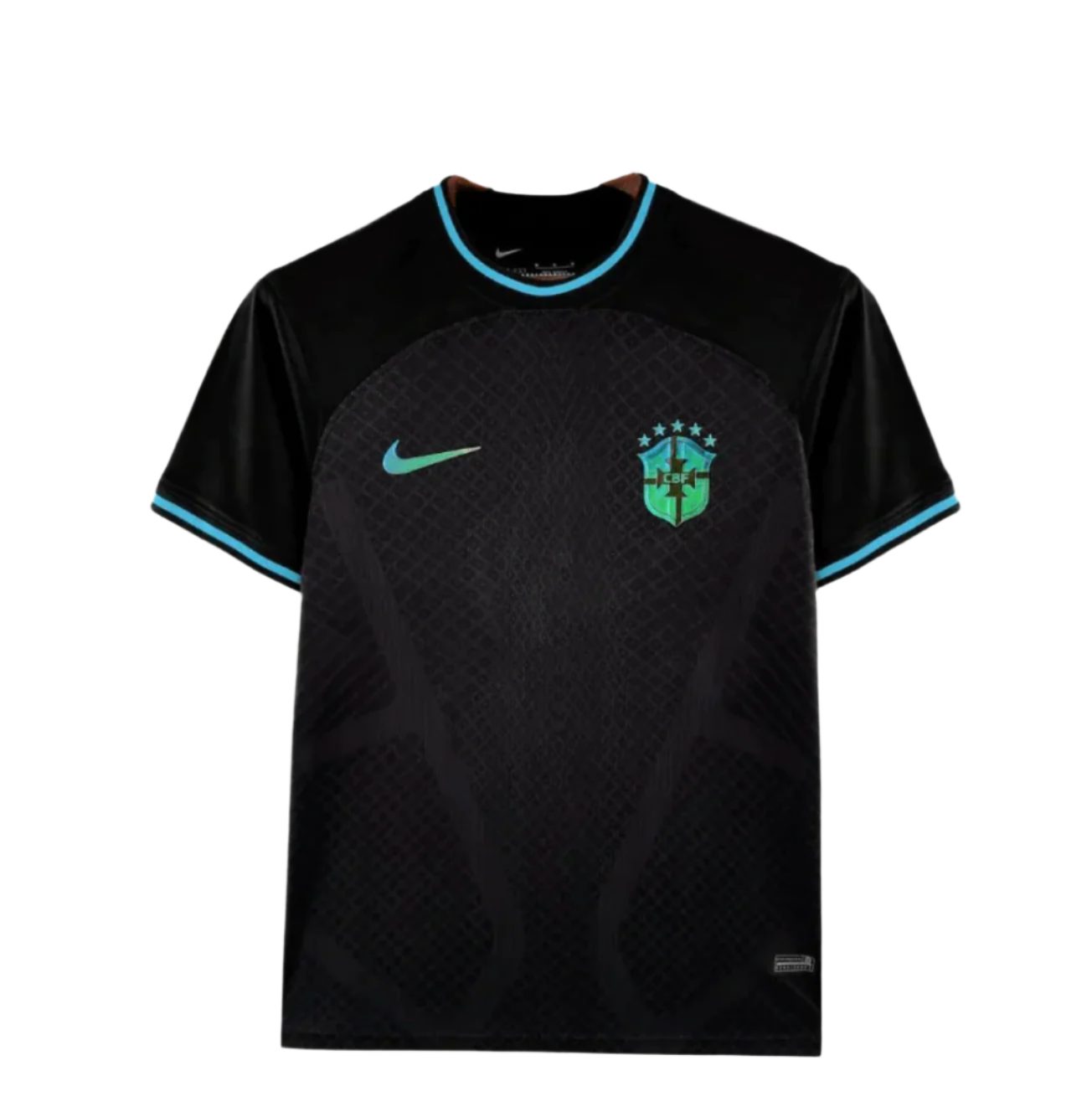 BRASILIEN 22/23 Schwarzes Konzept-Trikot