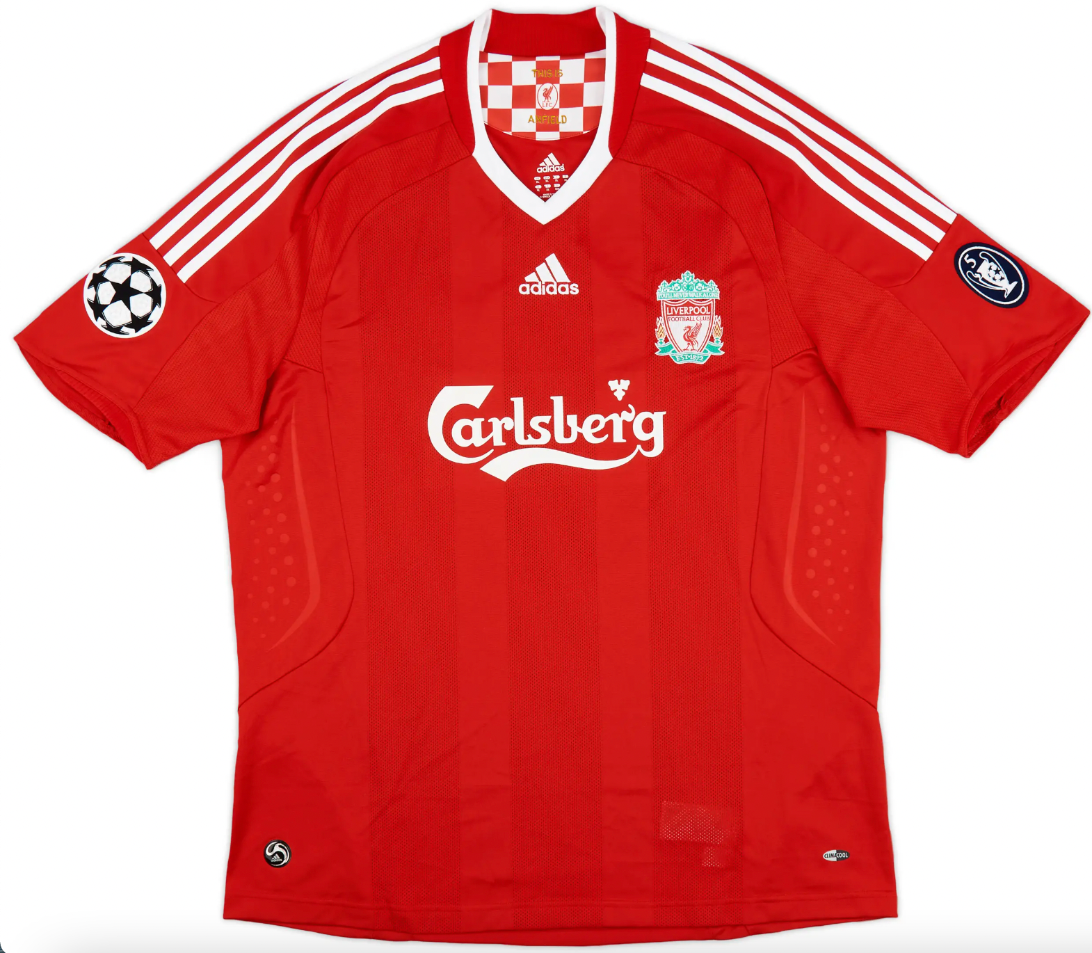 Liverpool Maglia Retro 2008-2010