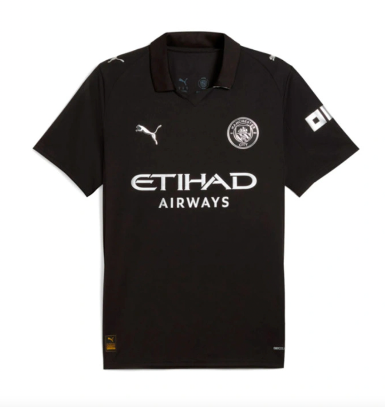 Manchester City 2025/2026 Maglia Away Nera