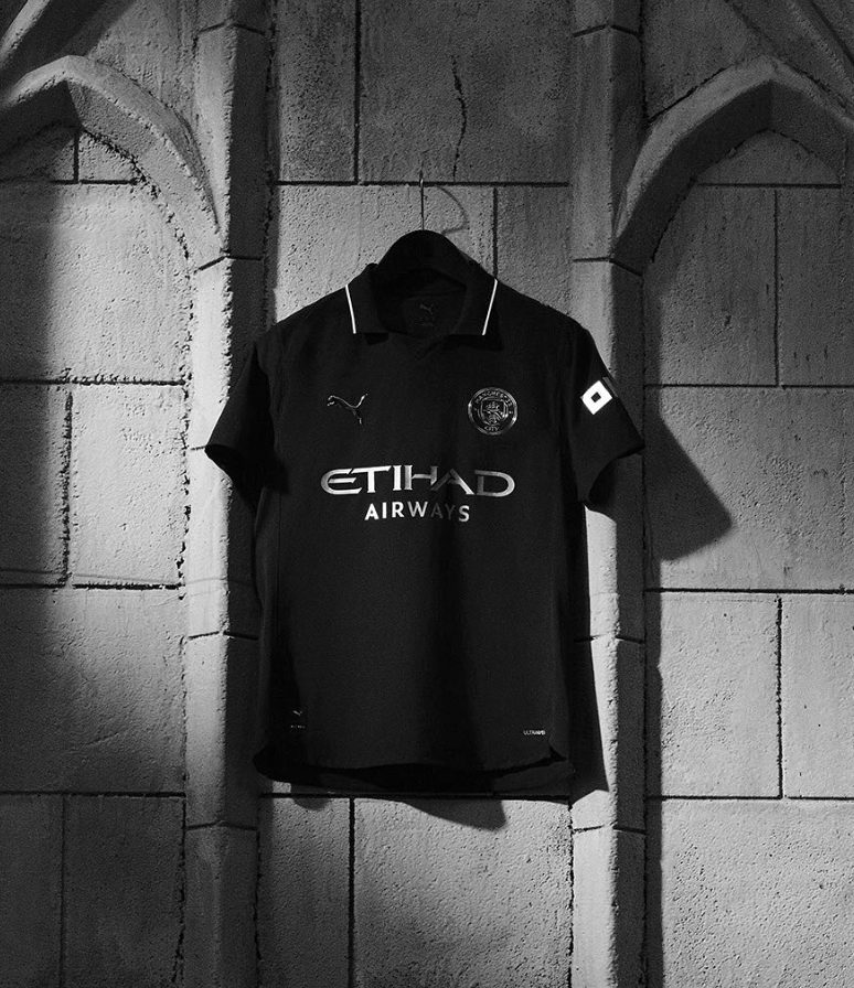 Manchester City 2025/2026 Maglia Away Nera