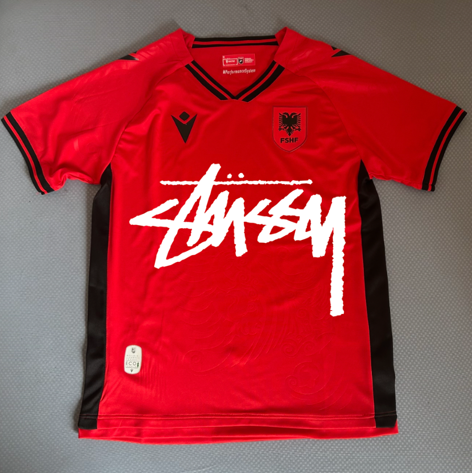 Albanien Stussy Konzepttrikot