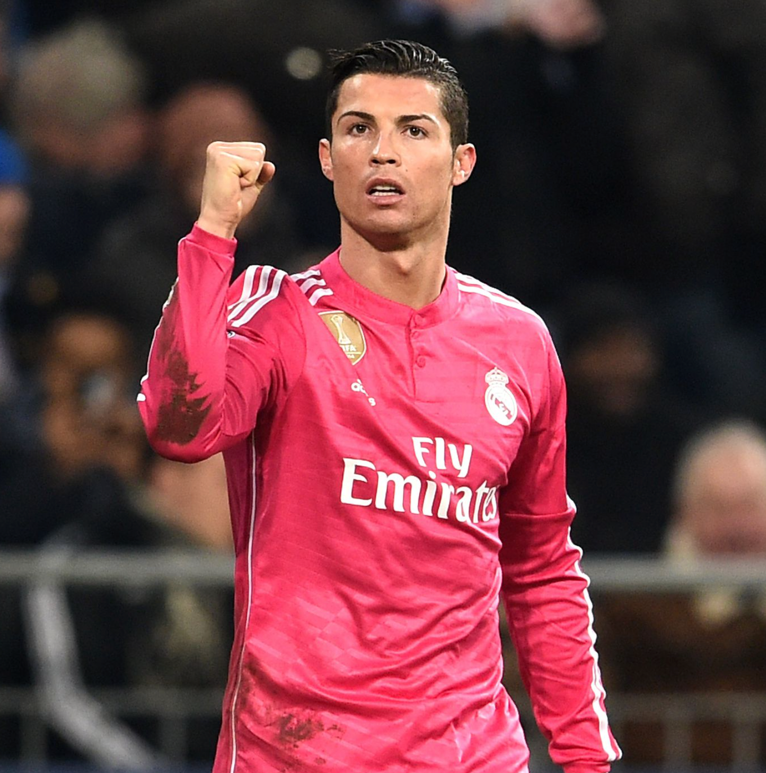 Maglia Retro Rosa Manica Lunga Real Madrid 2014/2015