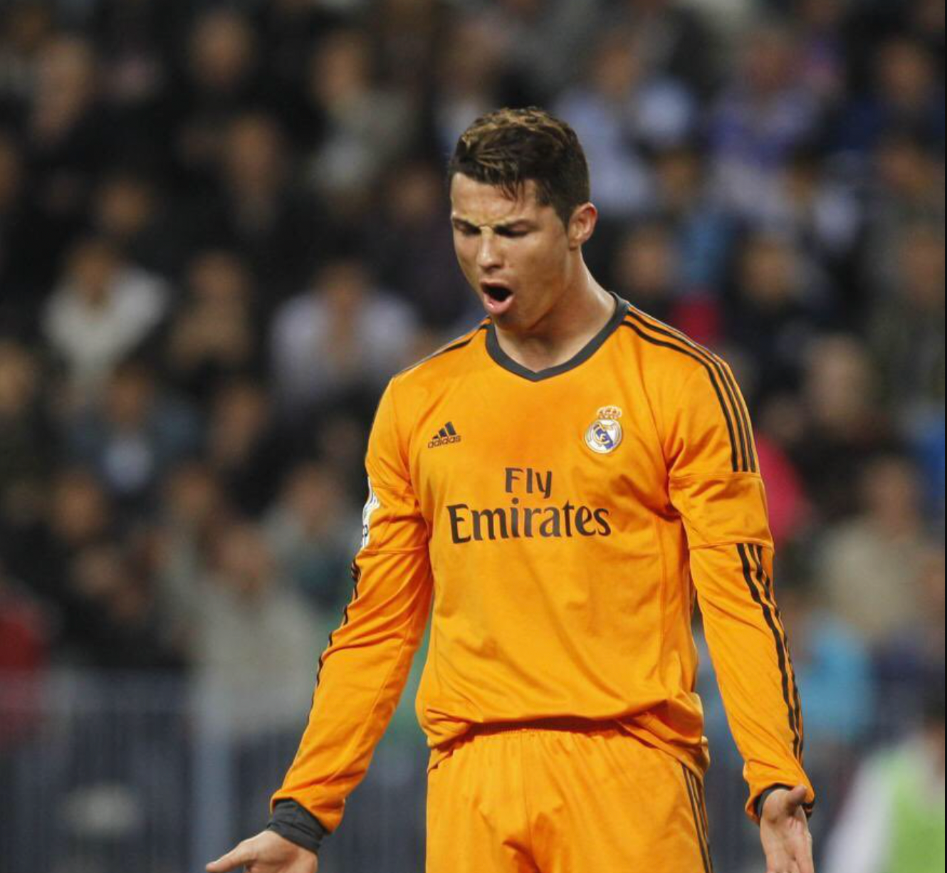 Terzo Kit Retro Arancione Manica Lunga Real Madrid 2013/2014