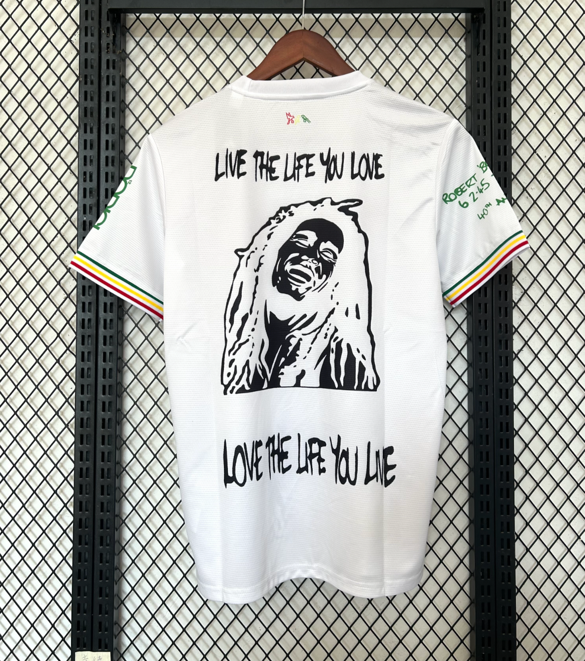 Ajax Bob Marley Weißes Trikot