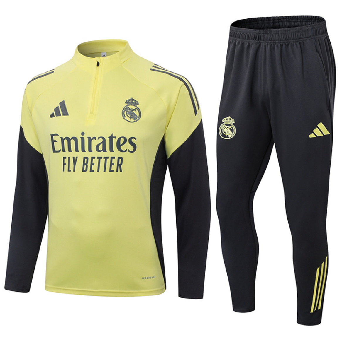 Real Madrid 2025/2026 Gelber Trainingsanzug