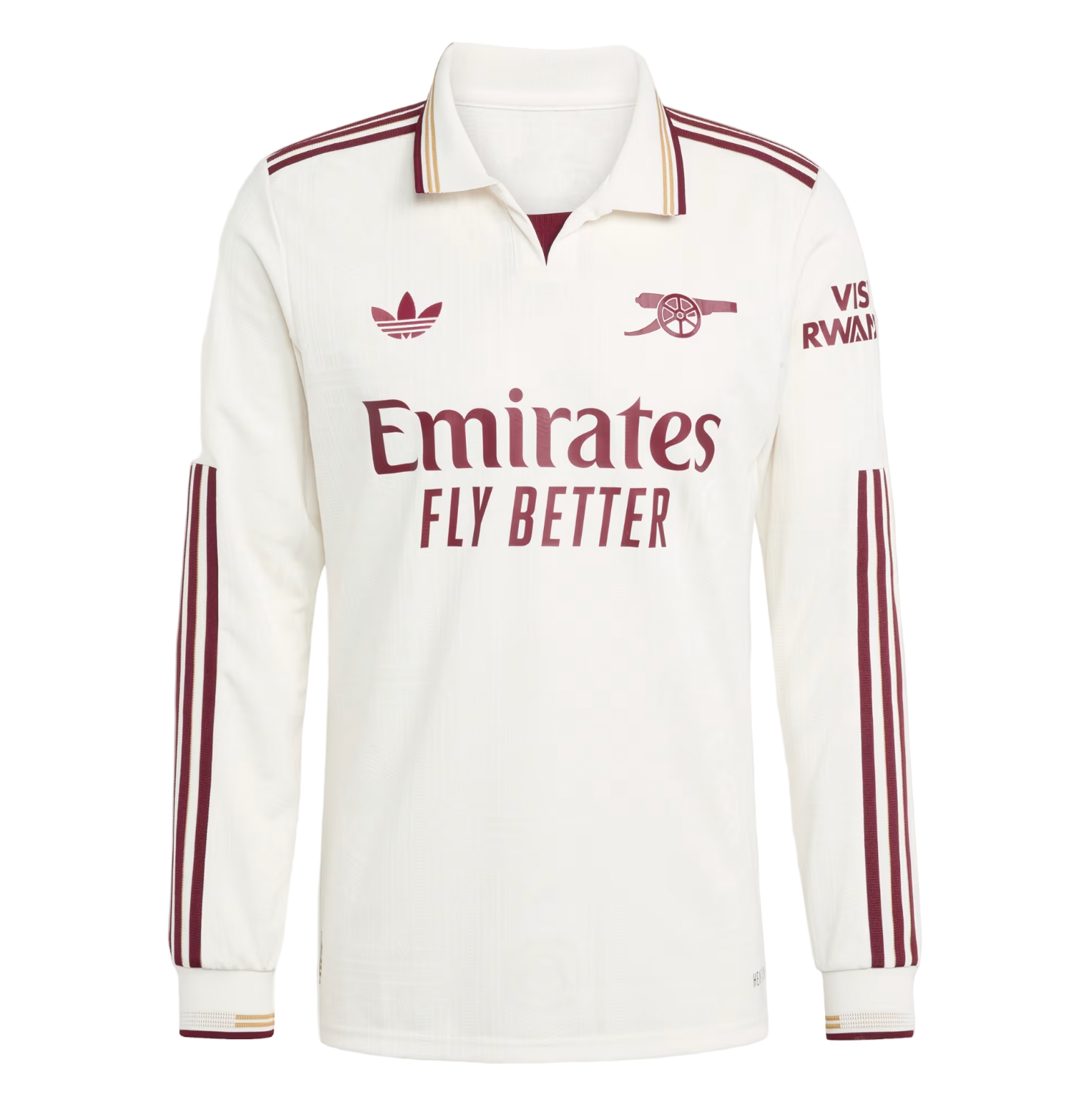 Arsenal 2025/2026 Drittes Trikot mit langen Ärmeln