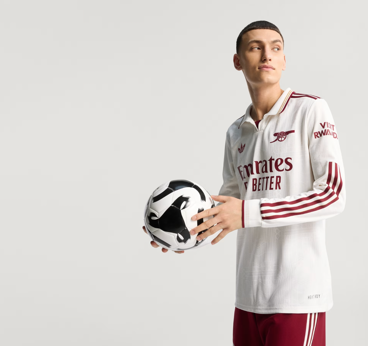Arsenal 2025/2026 Drittes Trikot mit langen Ärmeln