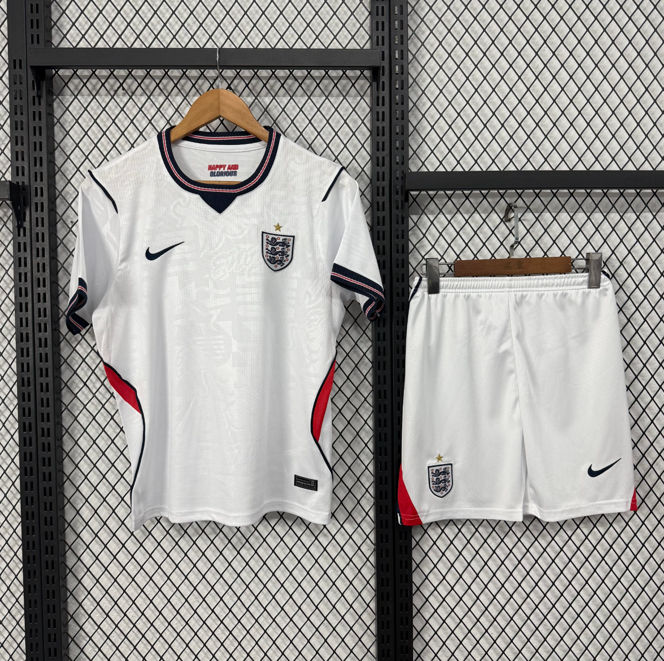 Maglia casa bambini Inghilterra edizione Coppa del Mondo 2026