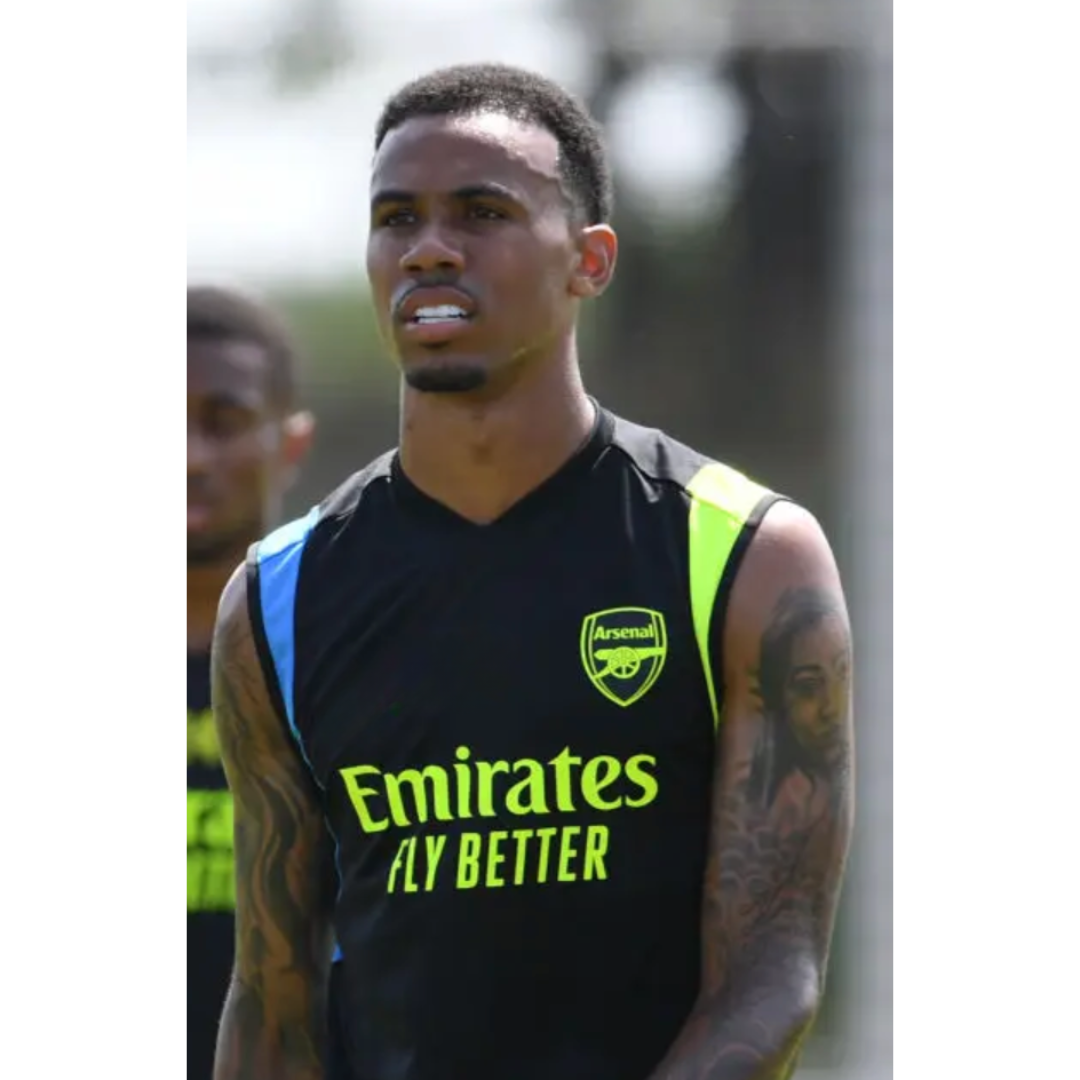 Set estivo senza maniche allenamento pre-partita Arsenal 2023/2024