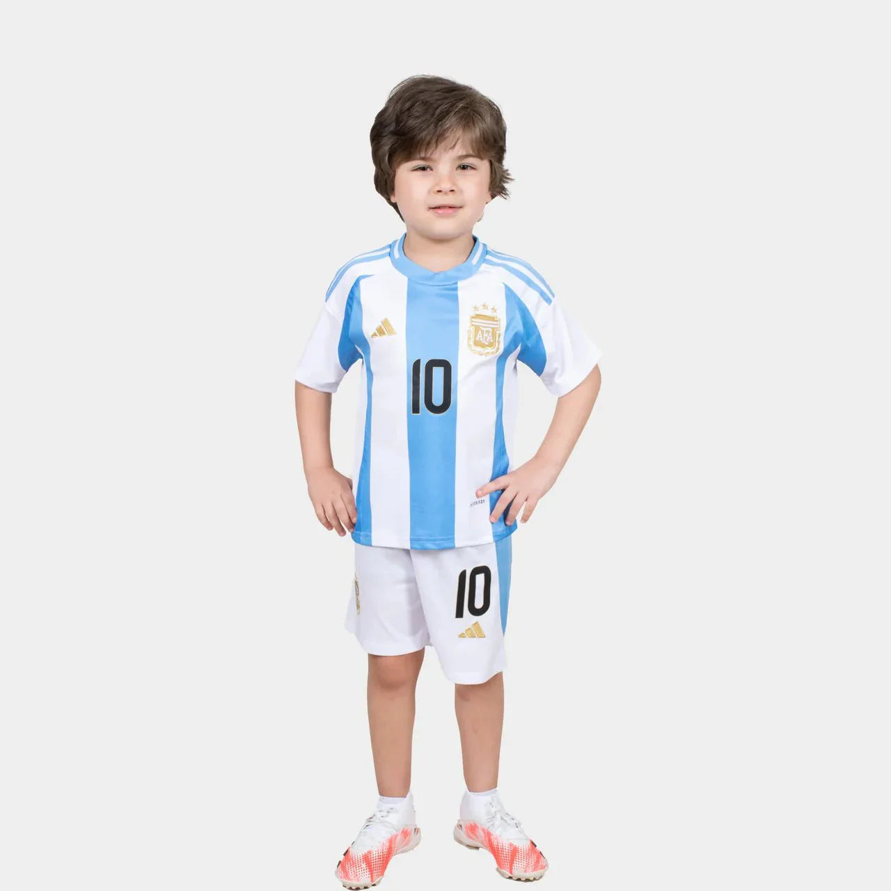 Kit casa Argentina bambini 2024/2025 Messi 10