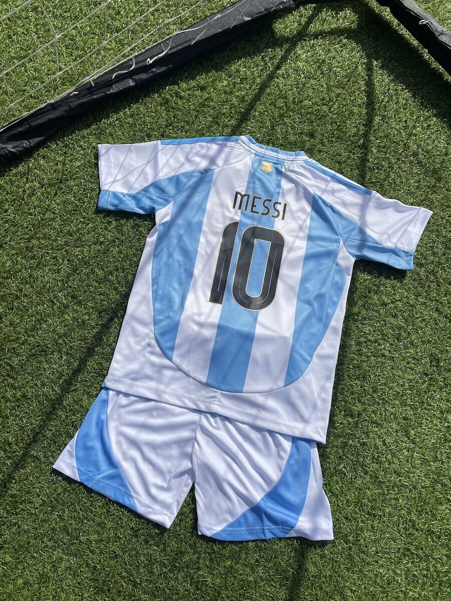 Kit casa Argentina bambini 2024/2025 Messi 10
