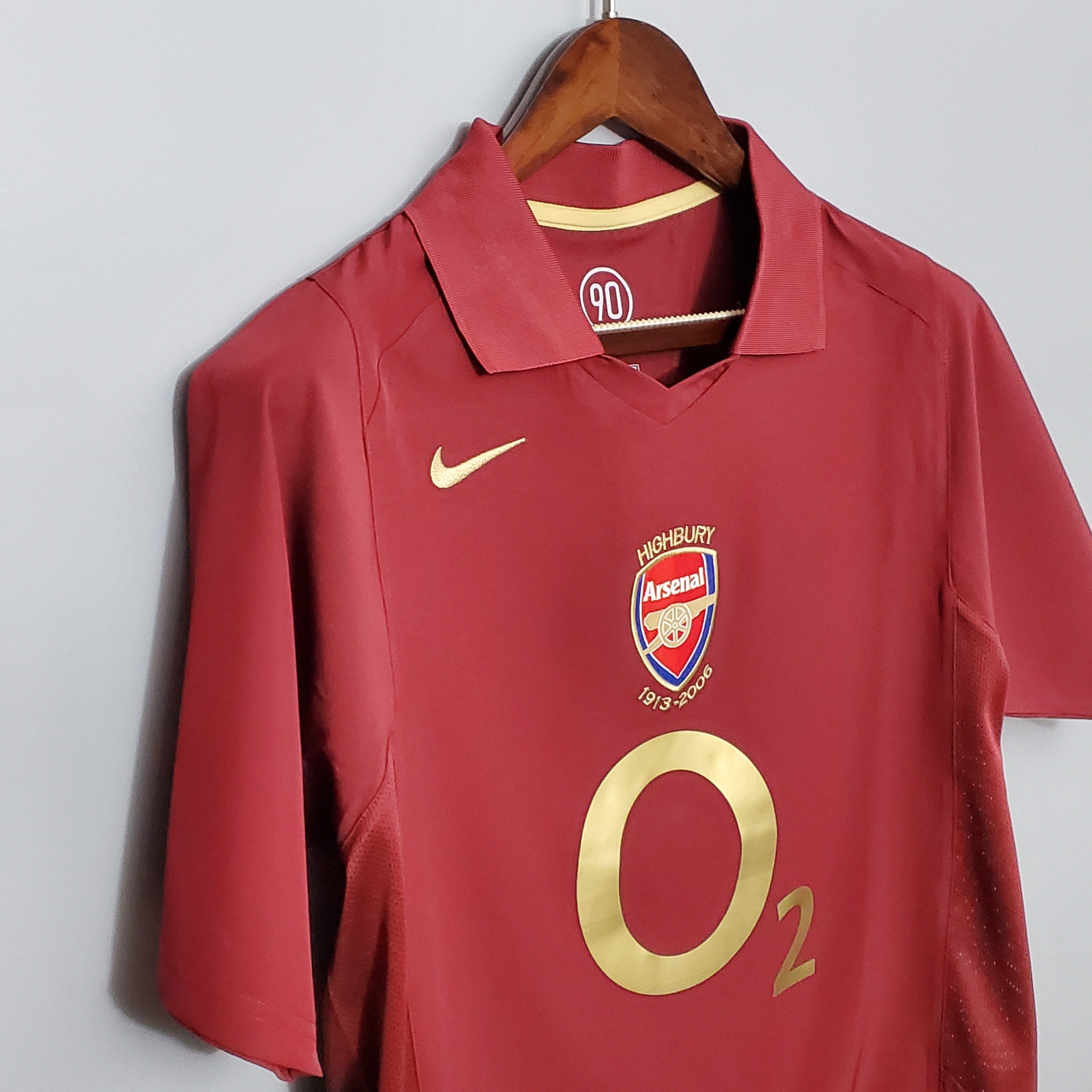 Kit Casa Retro Arsenal 2005-2006