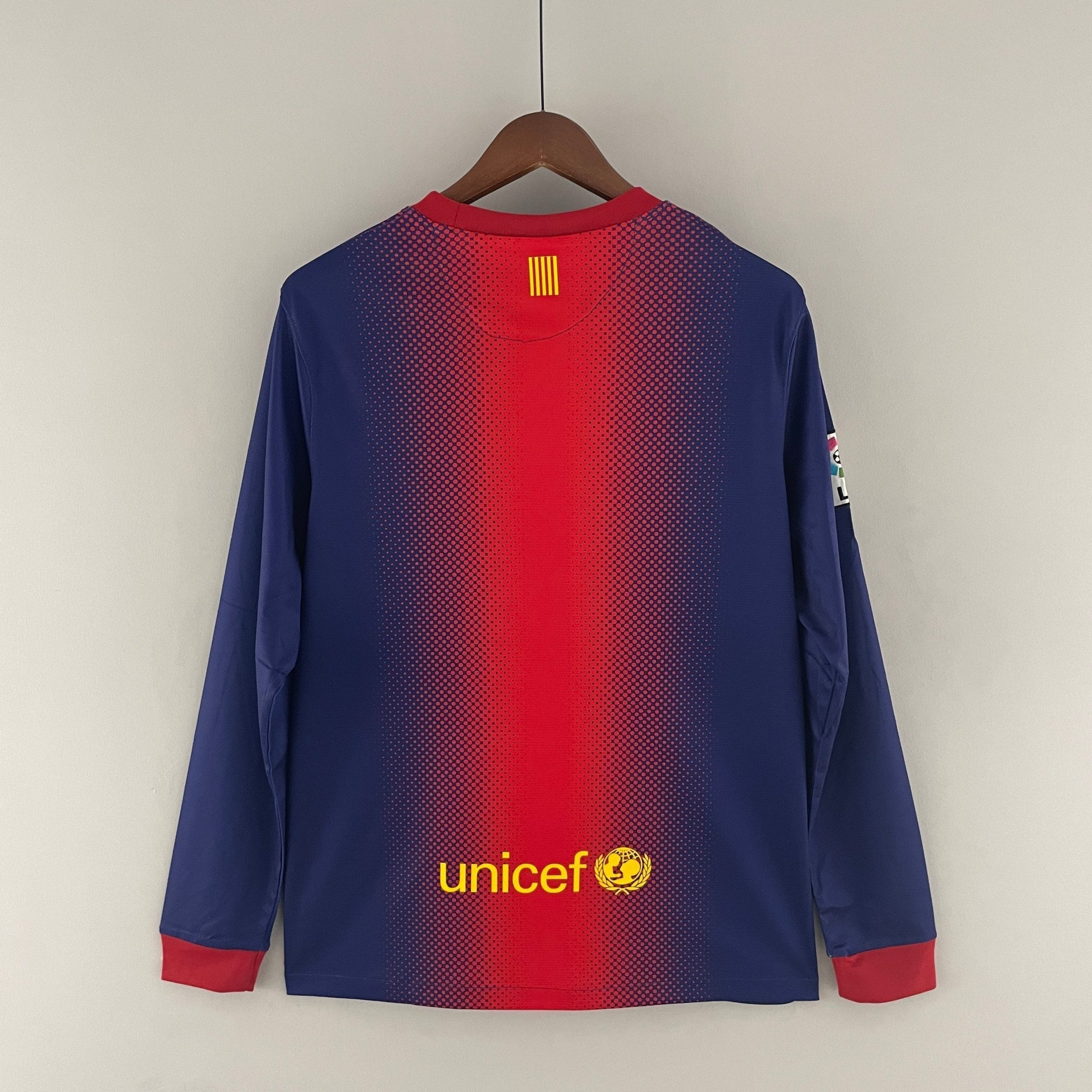Maglia Casa Retro FC Barcelona Manica Lunga 2012/2013