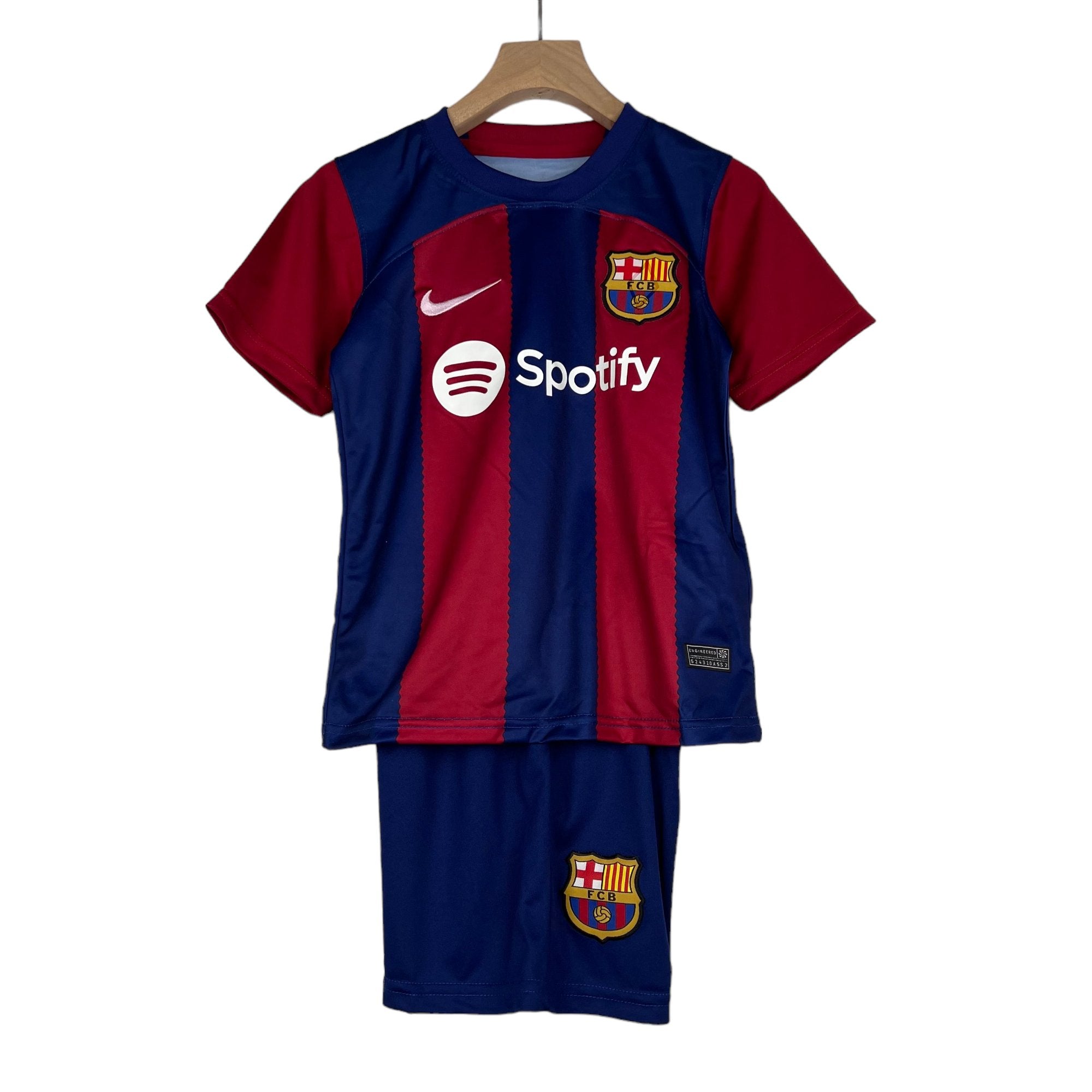 Equipación local Barcelona niños 2023/24