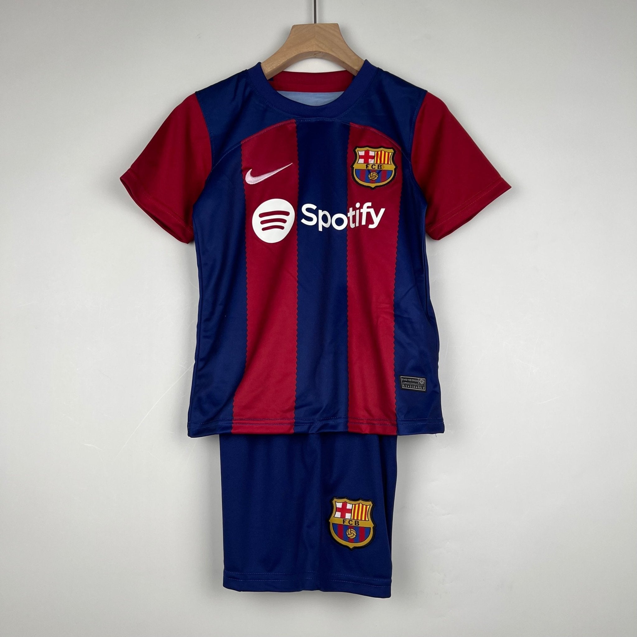 Equipación local Barcelona niños 2023/24