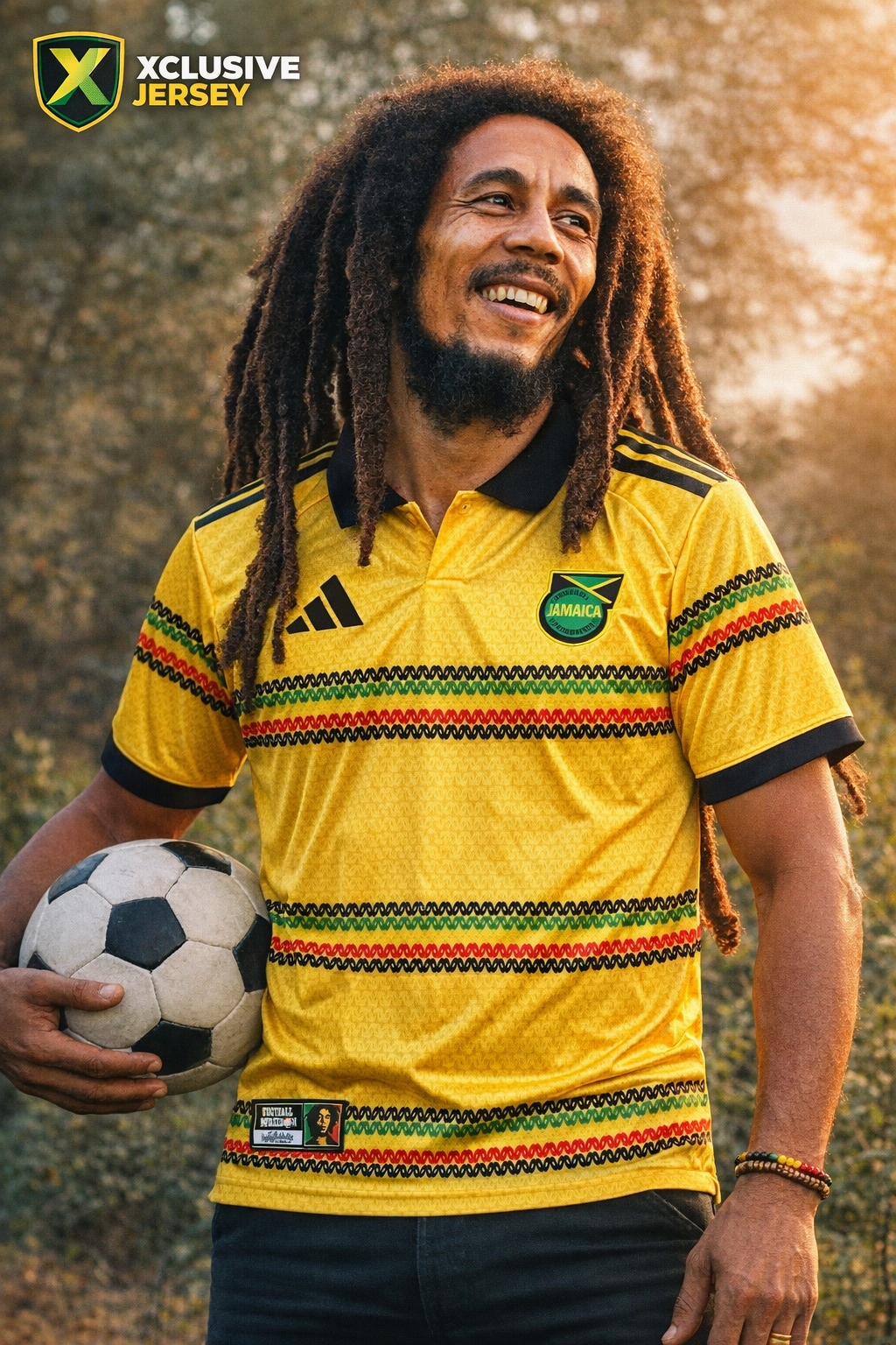 Giamaica x Bob Marley Maglia Trasferta 2026