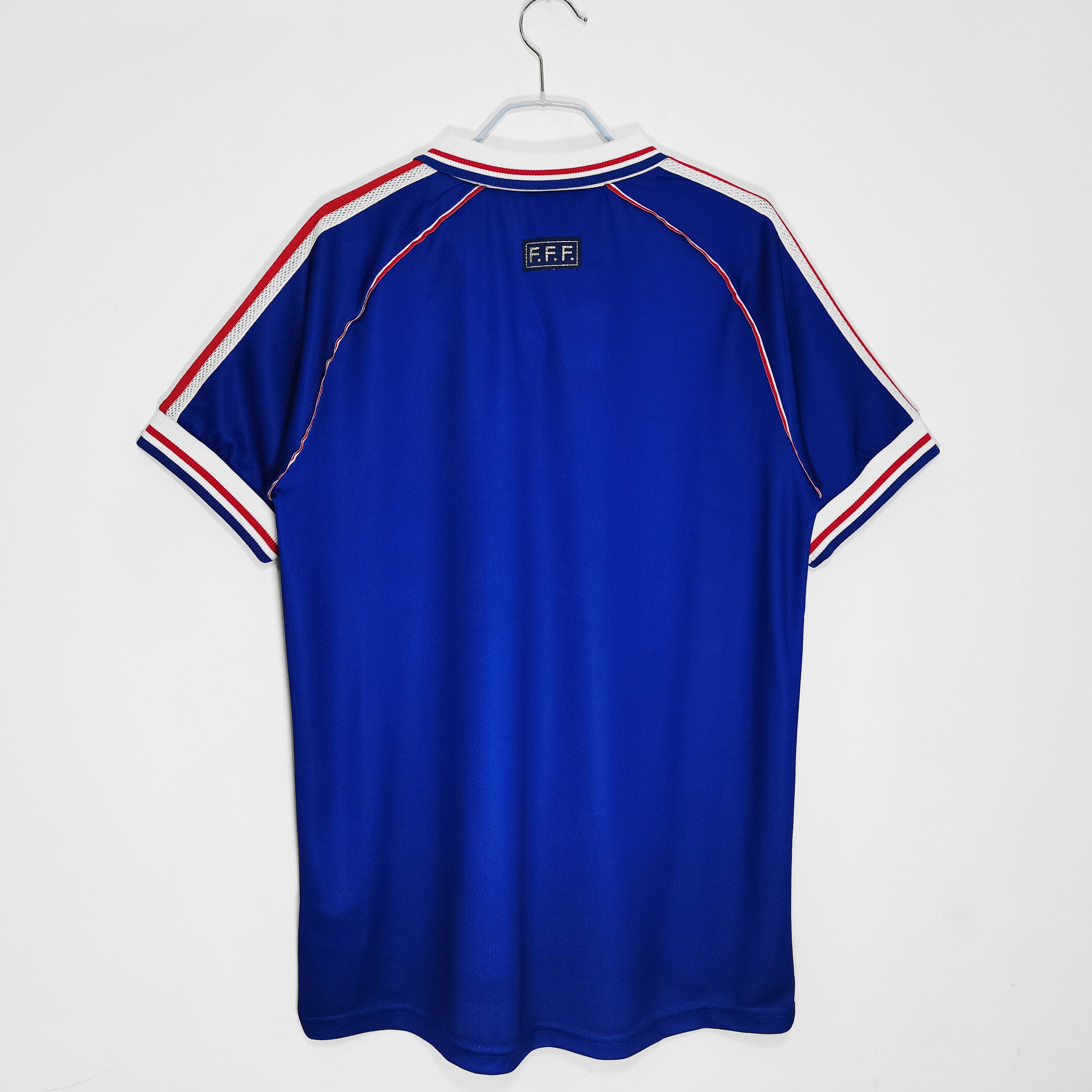 1998 Frankreich Heim Retrotrikot