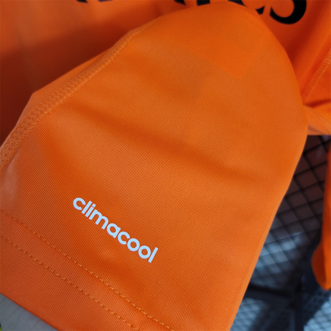 Terzo Kit Retro Arancione Manica Lunga Real Madrid 2013/2014