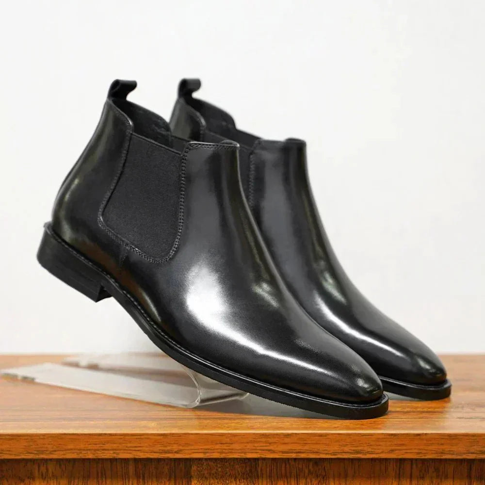 Chelsea Boots Men Black Timeless Staple for Everyday Style