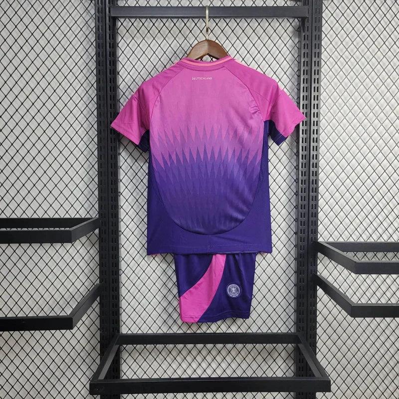 Deutschland Kinder Auswärts Fußballtrikot 2024