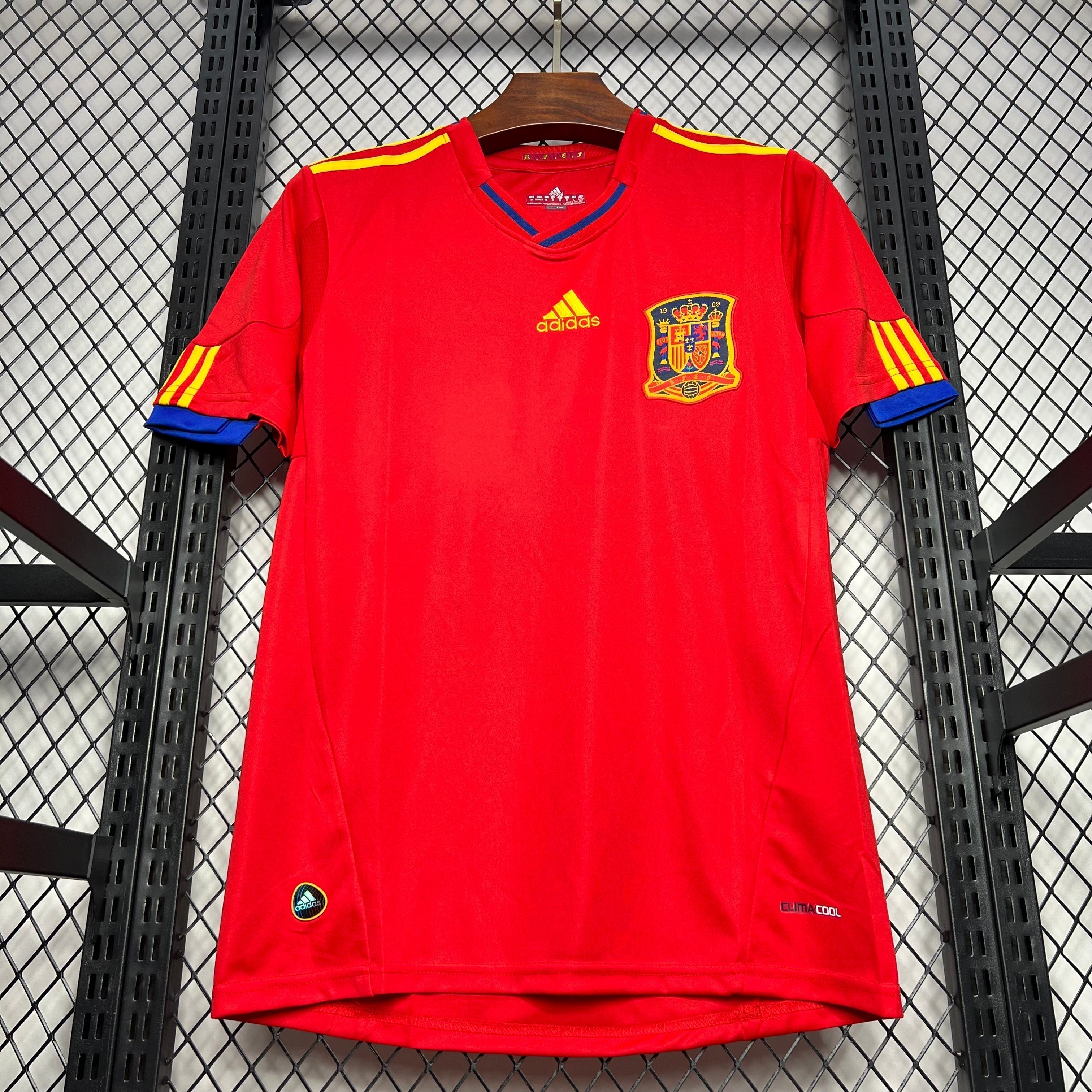 Maillot domicile rétro Espagne 2010