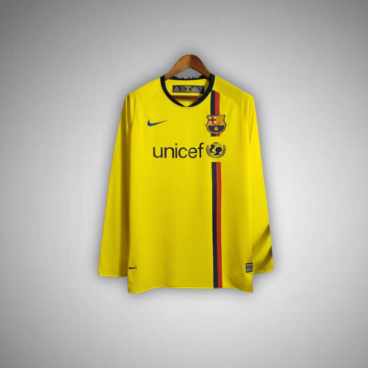 Kit Trasferta Manica Lunga FC Barcelona 2008-2009