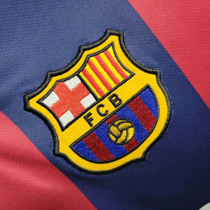Kit Casa Manica Lunga FC Barcelona 2014-2015