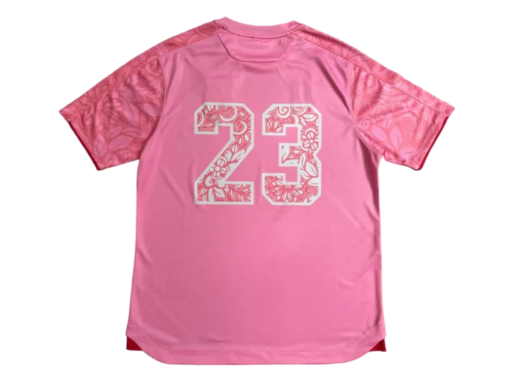 FC Palestina x Farrah Azam Kollaborationsshirt Palästina Pink Trikot