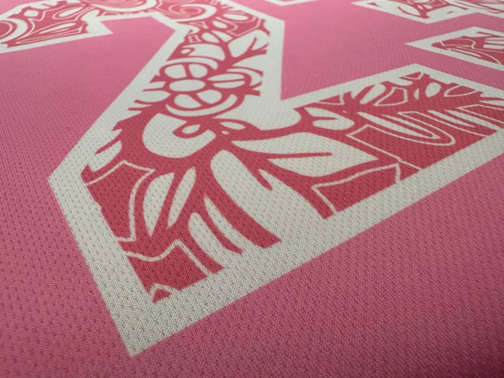 FC Palestina x Farrah Azam Kollaborationsshirt Palästina Pink Trikot