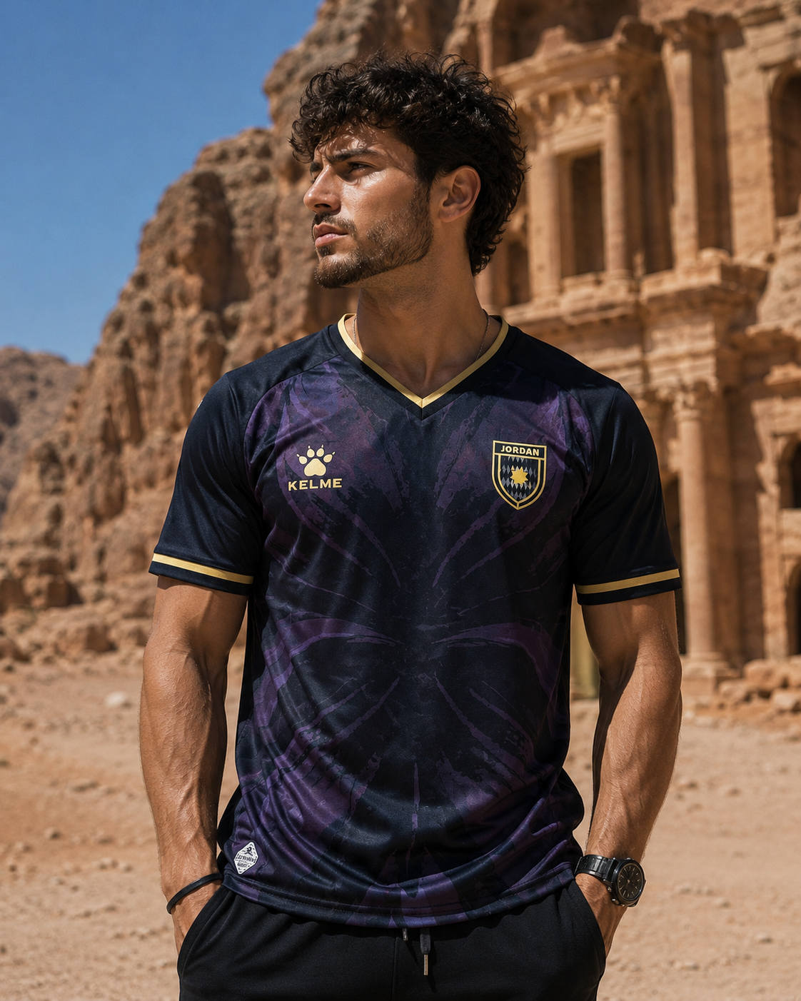 Jordan Drittes Trikot Schwarz 2026 Weltmeisterschaft