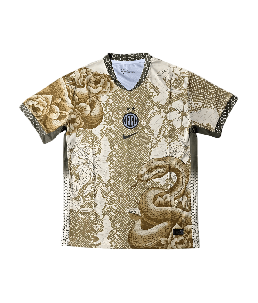 Inter Milan Maglia Edizione Speciale Serpente Dorato