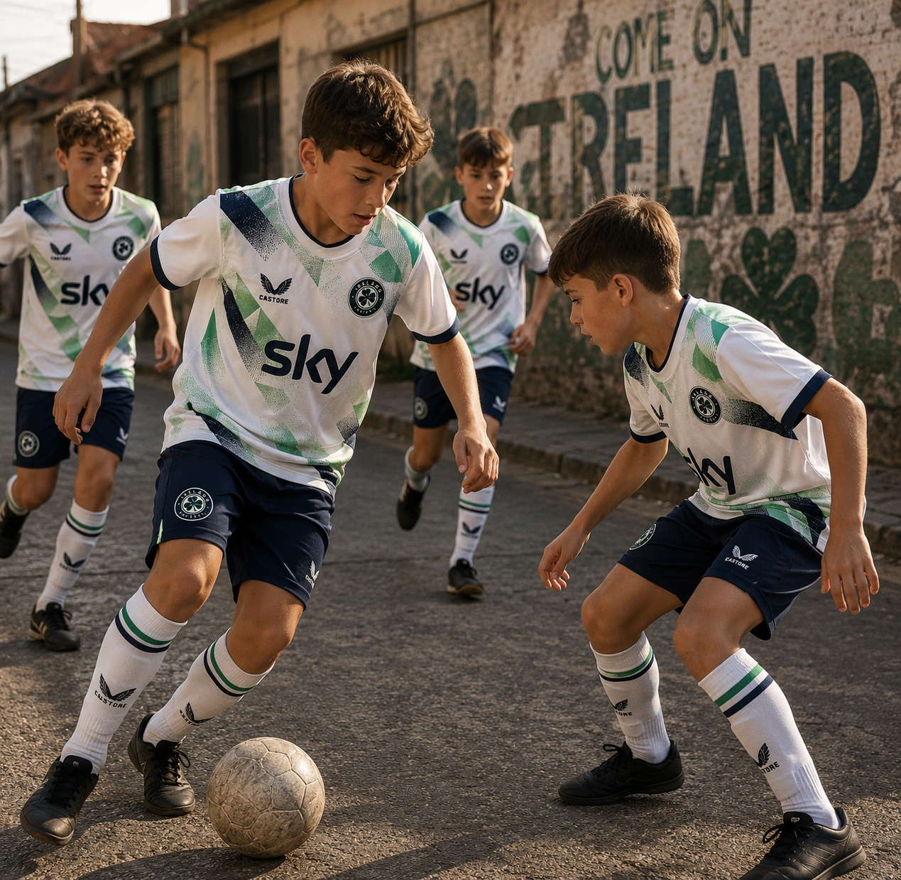 Maglia trasferta bambini Irlanda 2026/2027