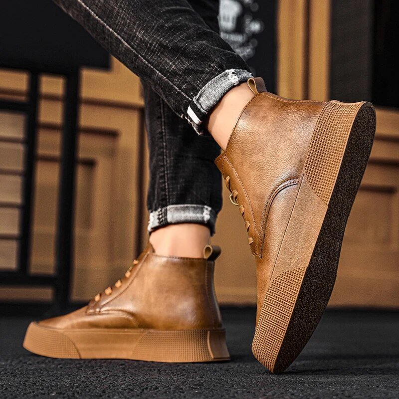 Schnürstiefel Herren Robust Langlebiges Design mit zeitlosem Charme
