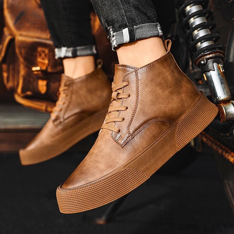 Schnürstiefel Herren Robust Langlebiges Design mit zeitlosem Charme