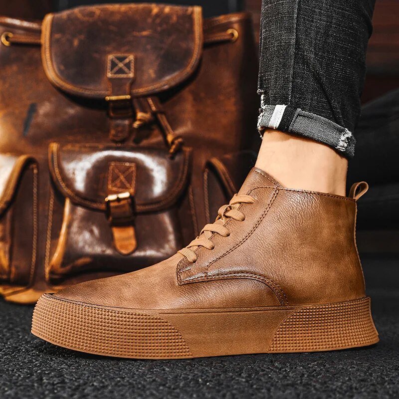 Schnürstiefel Herren Robust Langlebiges Design mit zeitlosem Charme