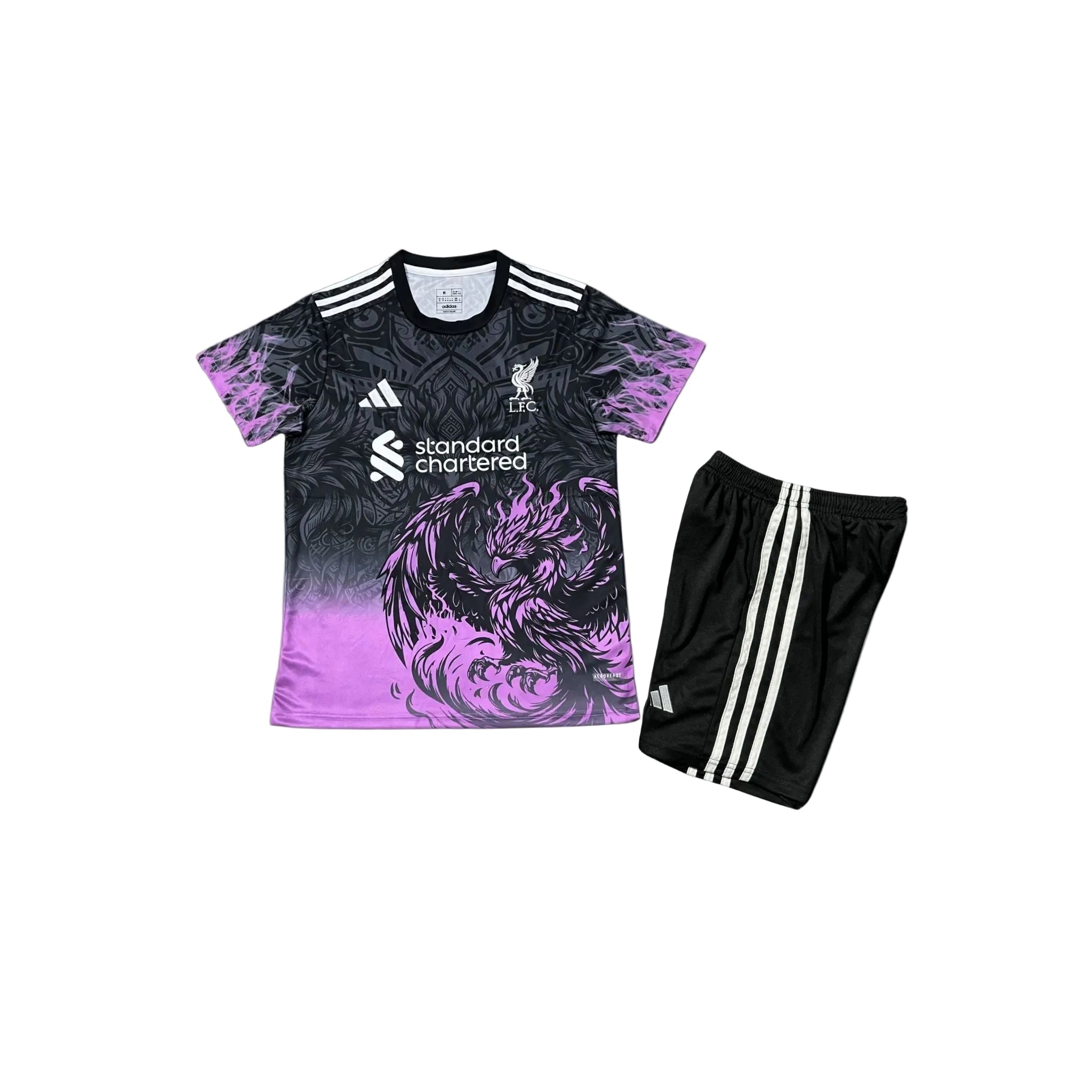 Liverpool Lila Drachen Kindertrikot
