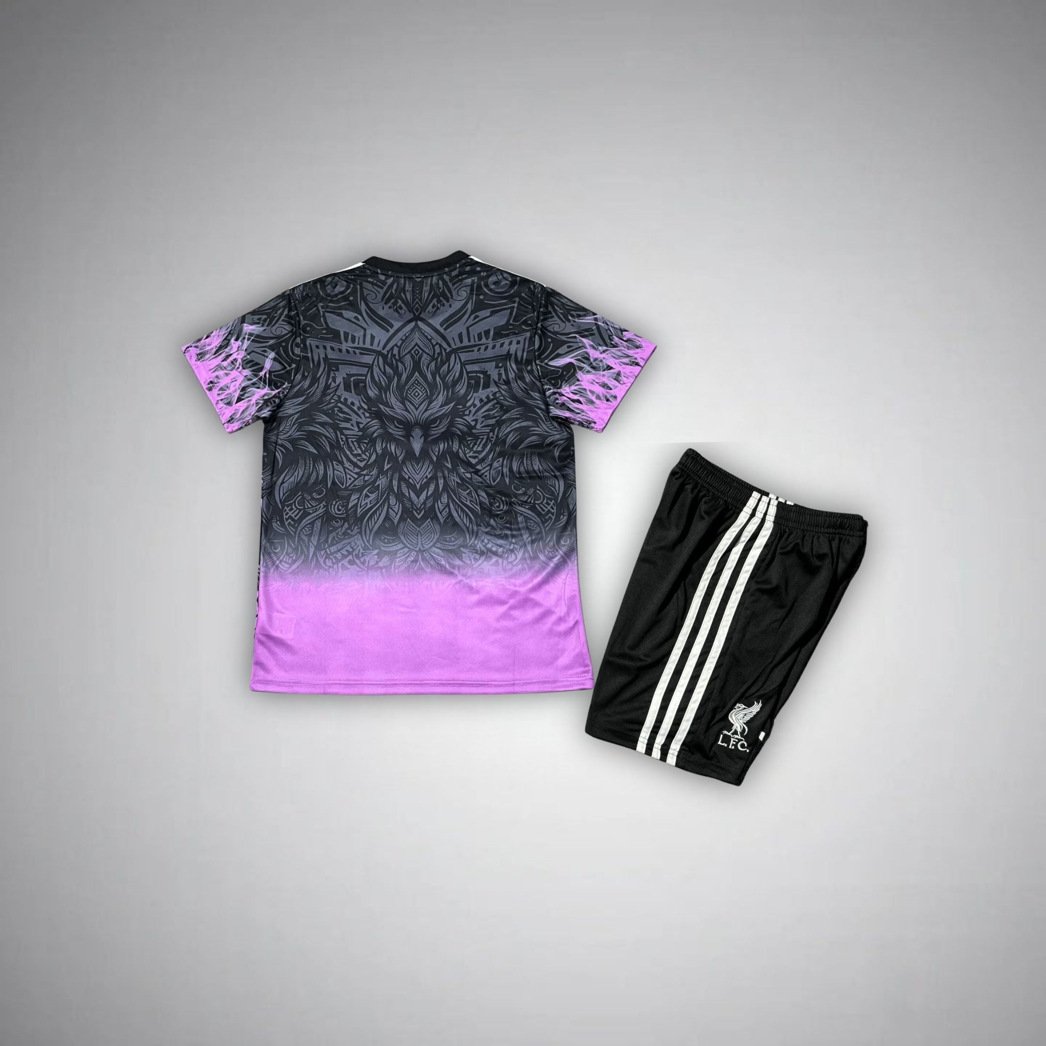 Liverpool Lila Drachen Kindertrikot