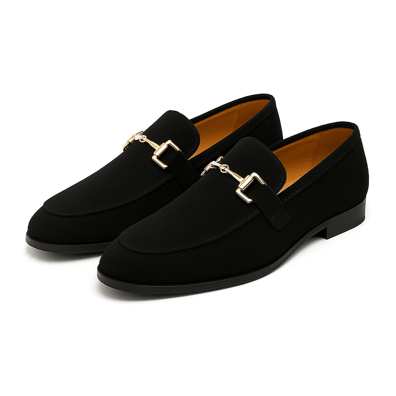 Loafers Herren Wildleder Bequeme Klassische Slipper