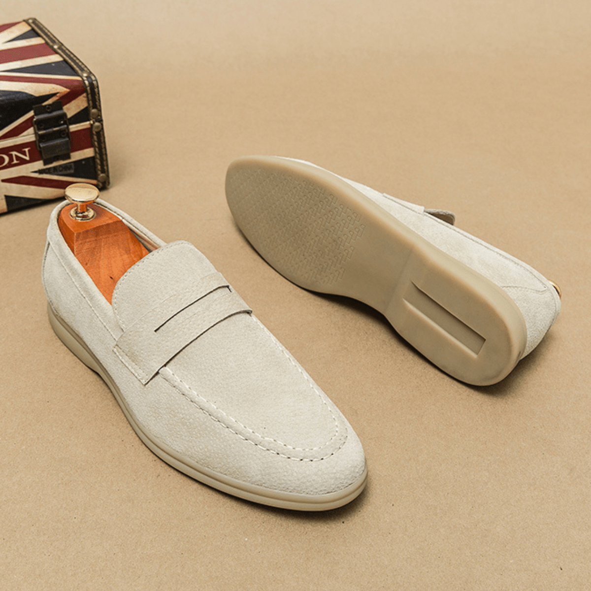 Mocassini da uomo slip-on classici — stile senza tempo