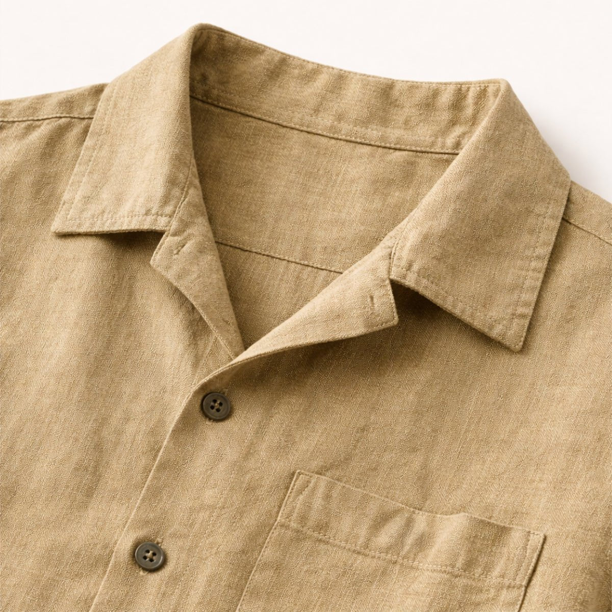 Ensemble homme — Coupe décontractée Chemise texturée & pantalon